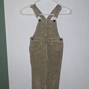 Jamie Kay Olive Corduroy Overalls